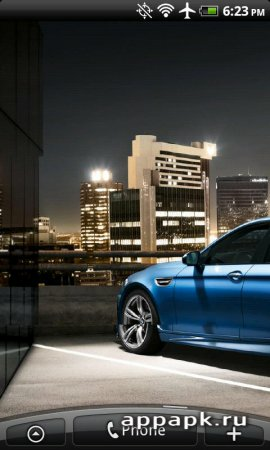 BMW HD Car Live Wallpaper живые обои авто БМВ для андроид