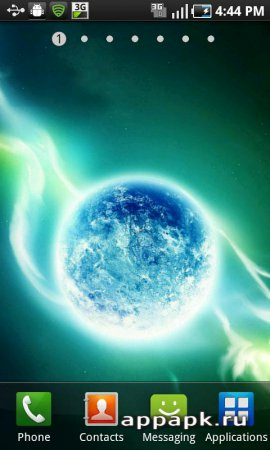 Infused Planet Live Wallpaper красивые живые обои для андроид