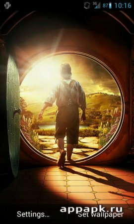 The Hobbit Live Wallpaper живые обои по фильму Хоббит