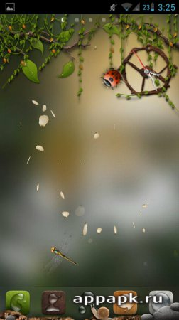 Go Launcher Super Theme интересная тема с пауком для лаунчера