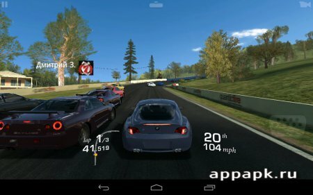 Real Racing 3 реалистичные гонки на андроид