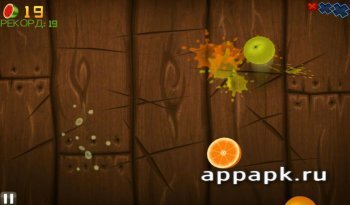 Fruit Ninja игра Фруктовый нинлзя на андроид