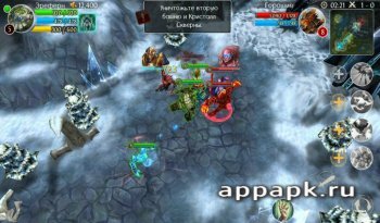 Heroes of Order and Chaos онлайн игра похожая на DOTA