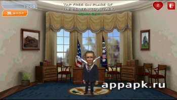 Избей Обаму веселая игра на андроид