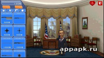 Избей Обаму веселая игра на андроид